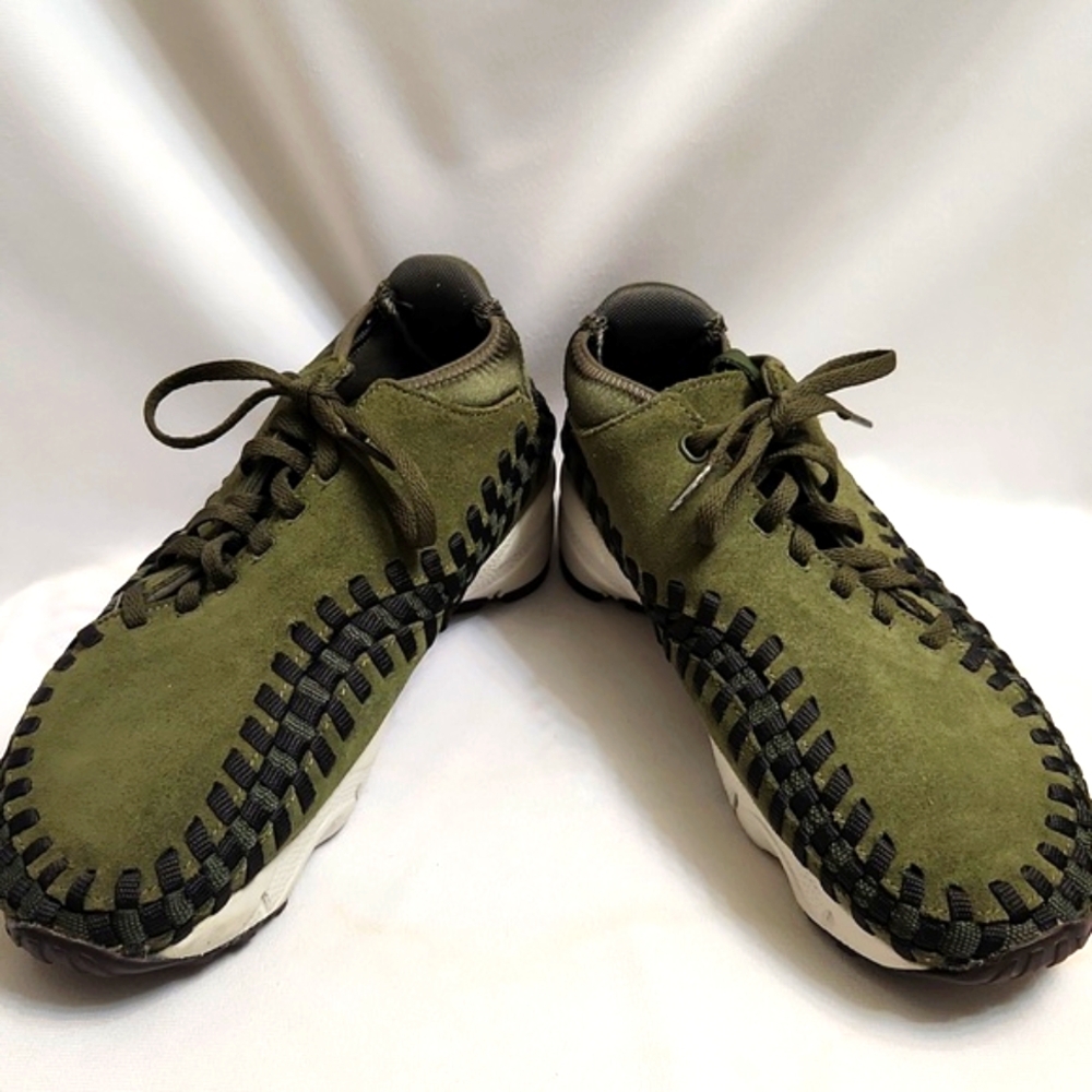Nike Air Footscape Woven Chukka Cargo Khaki Shoes (M Size 7.5) - Picture 8 of 15